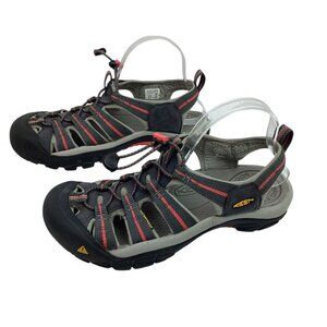 Keen Newport H2 Womens 9 Waterproof Hiking Sandals Gray Orange